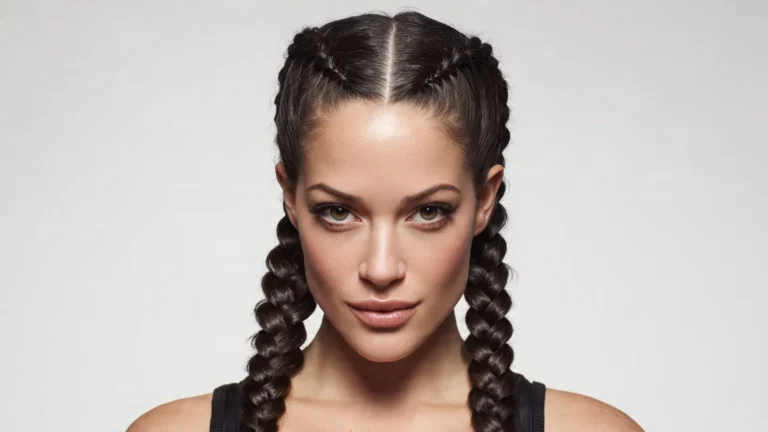 ultra realistic studio portrait of a white woman ()