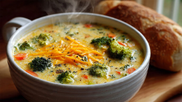 broccoli cheddar soup recipe