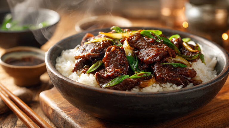 mongolian beef recipe ()