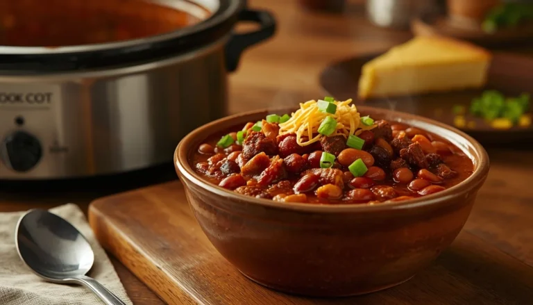crockpot chili recipe