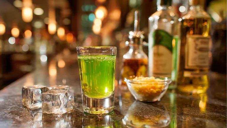 green tea shot recipe