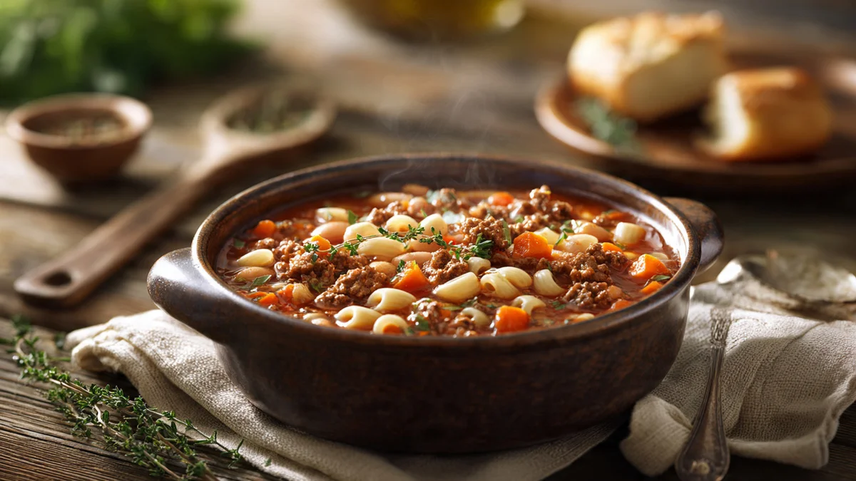 pasta fagioli recipe