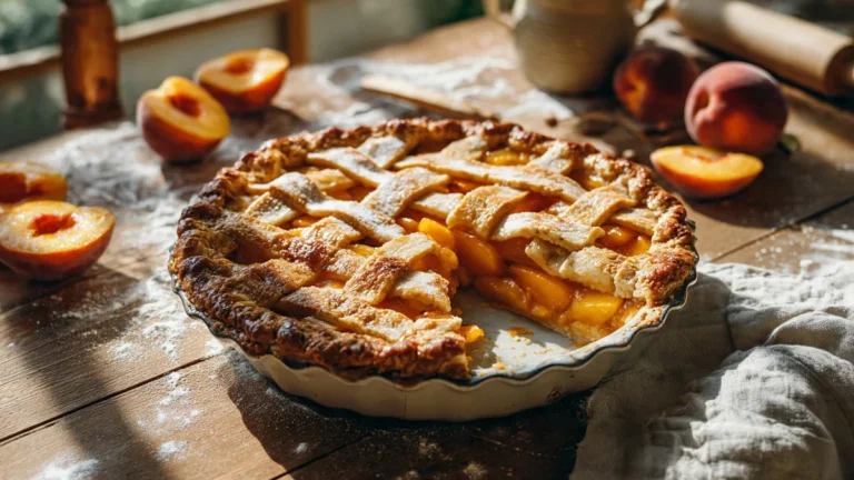 peach pie recipe
