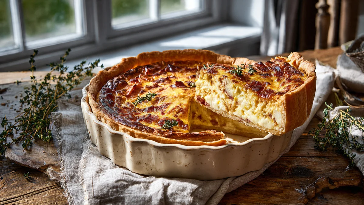 quiche lorraine recipe