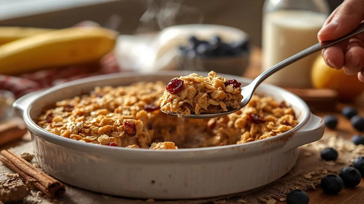 baked oatmeal recipe