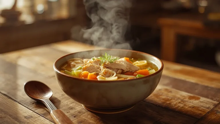 chicken & noodle soup recipe