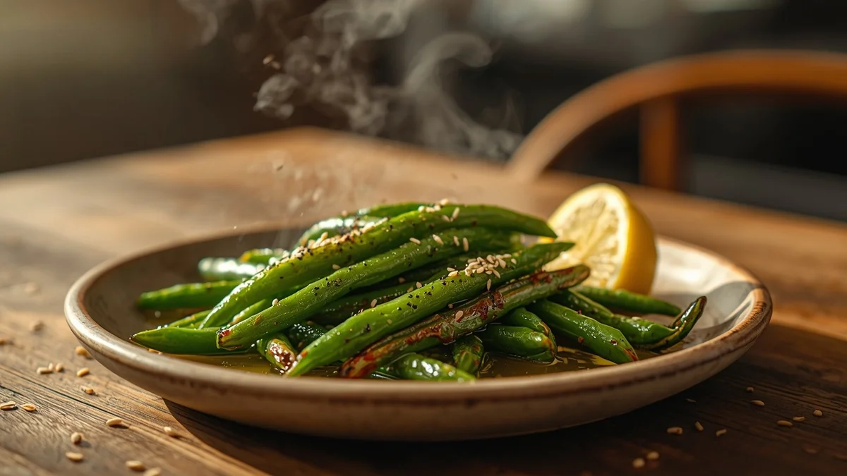 fine beans recipe