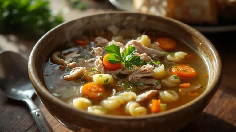 turkey soup recipe