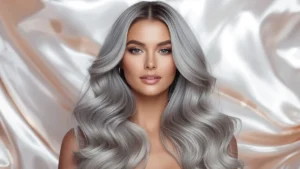 Ash Blonde Silver Ombre