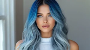Blue Ombre Hair