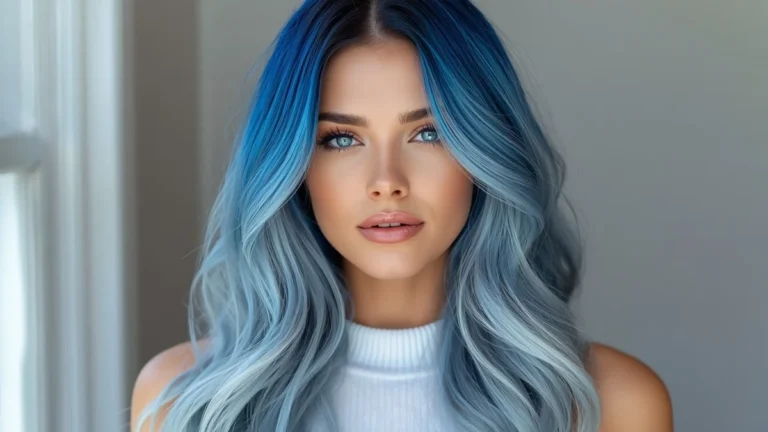 Blue Ombre Hair