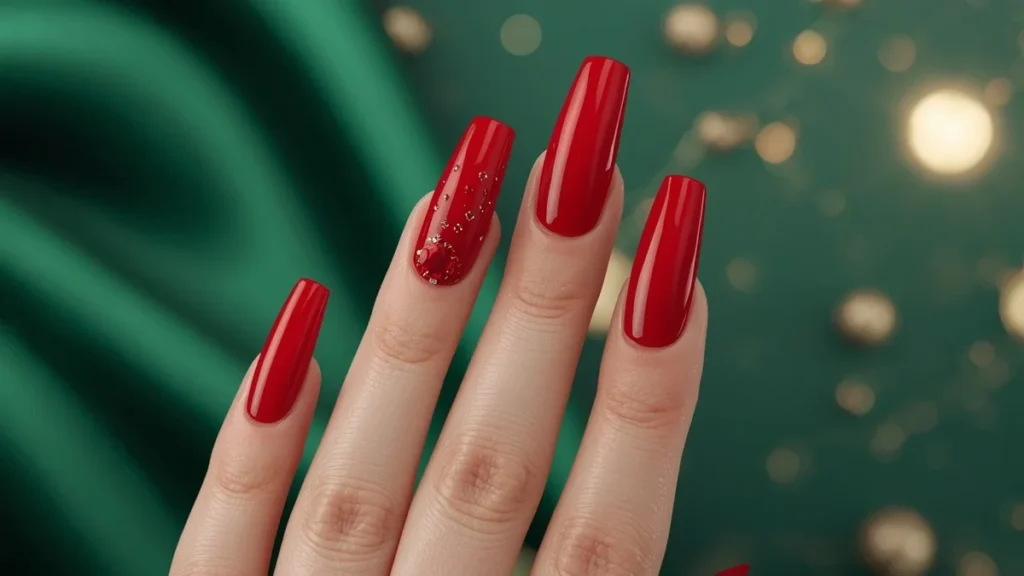 Bold Red Nails Designs