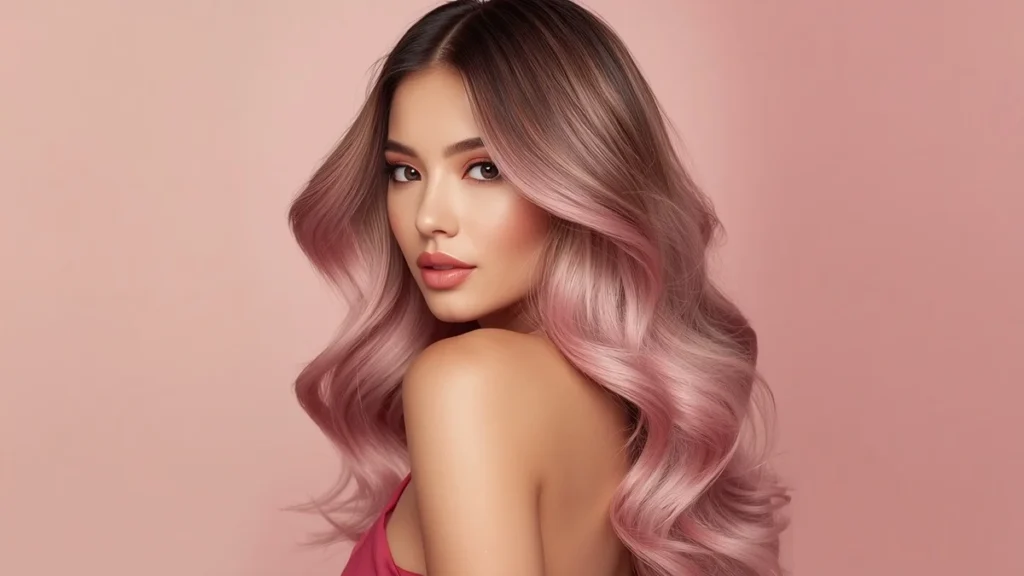 Chic Pink Ombre Hairstyles