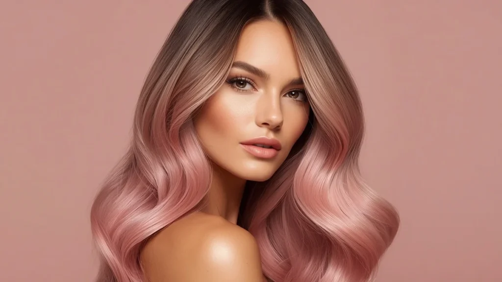 Chic Pink Ombre Hairstyles