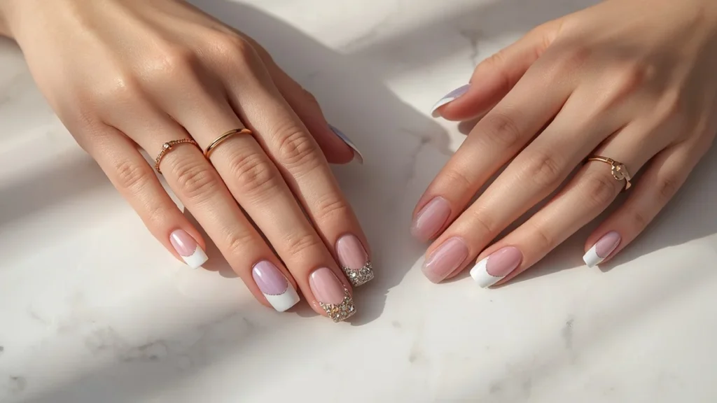 French Nails Designs 