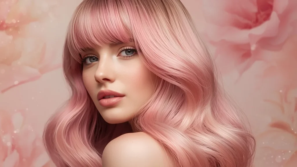Soft Pink Ombre Hair