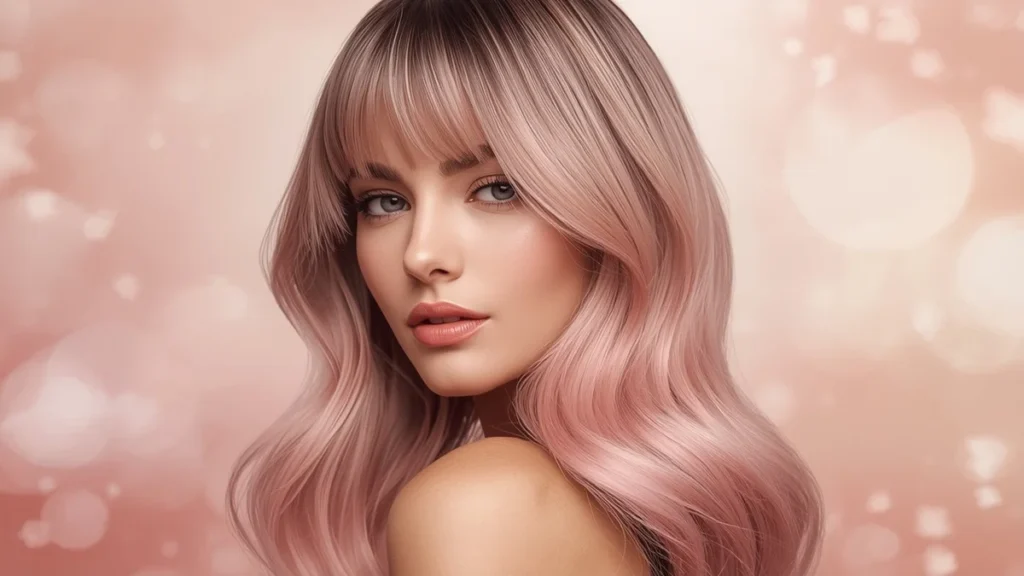 Soft Pink Ombre Hair