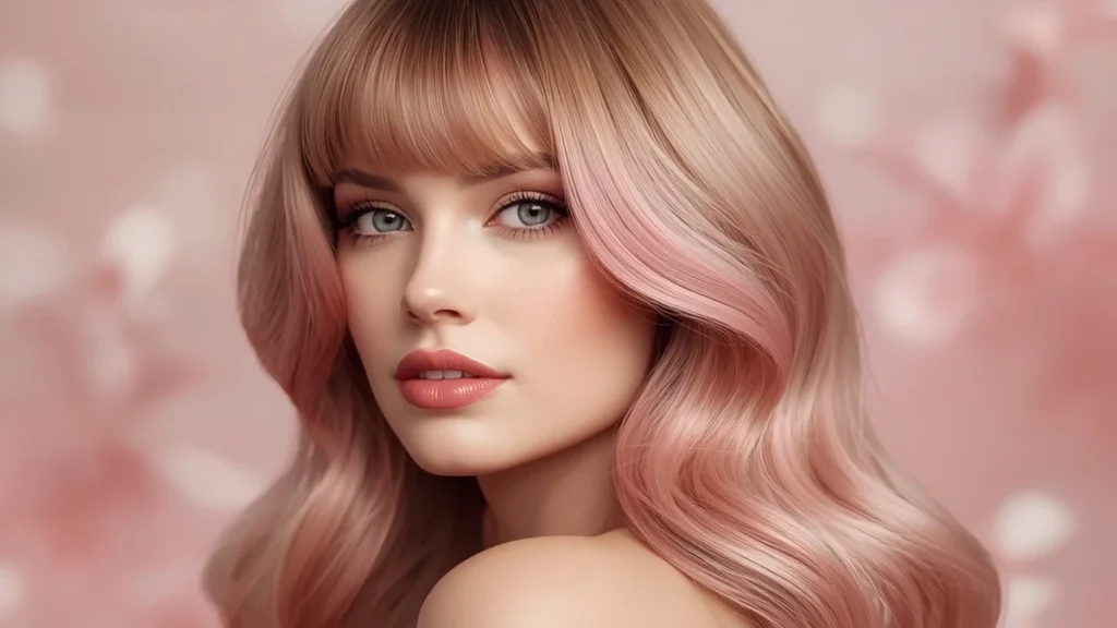 Soft Pink Ombre Hair