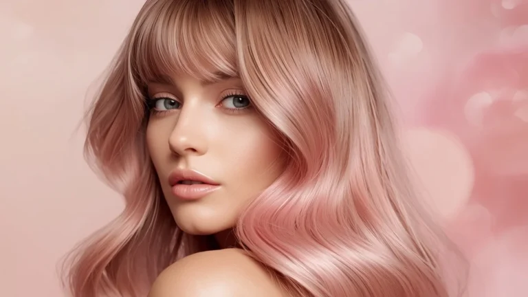 Soft Pink Ombre Hair