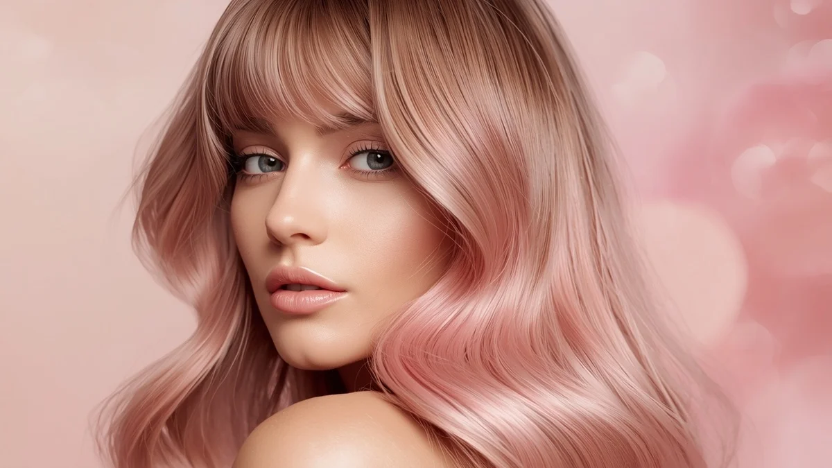 Soft Pink Ombre Hair