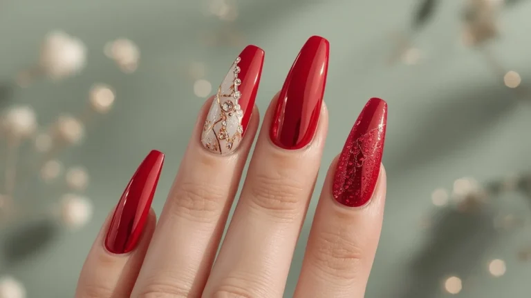 Red Nails Designs