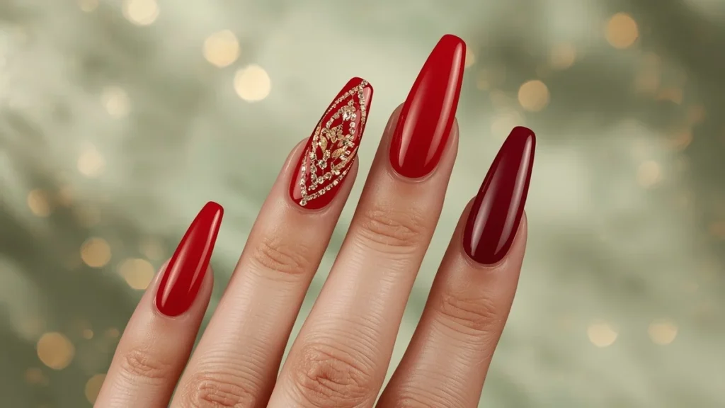 Red Nails Designs