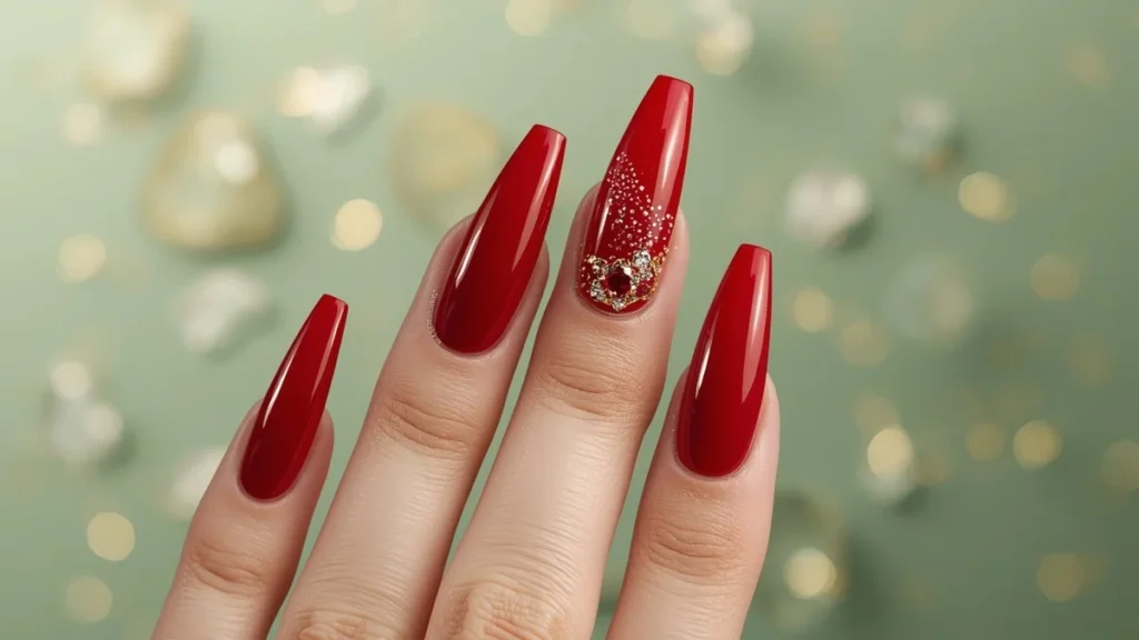 Red Nails Designs