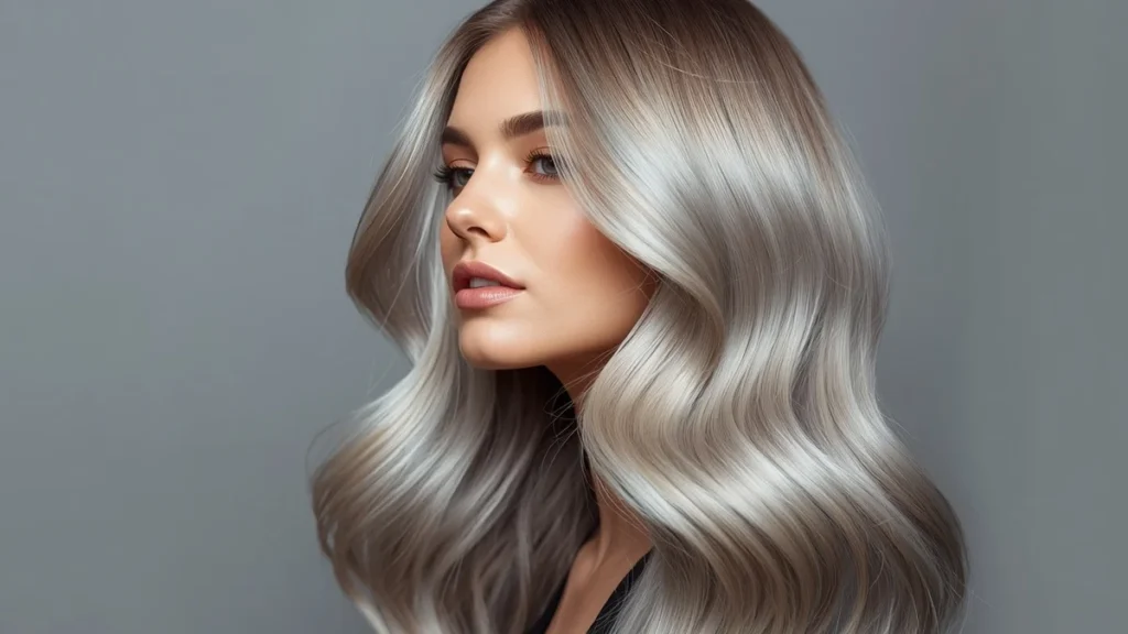 Silver Ombre Hair ()