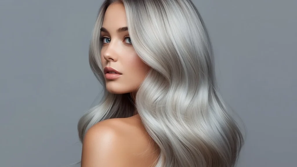 Silver Ombre Hair ()