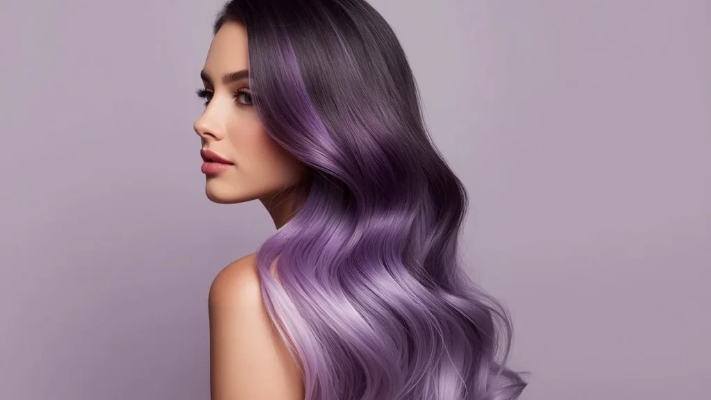 Stunning Purple Ombre Hair Colors ()