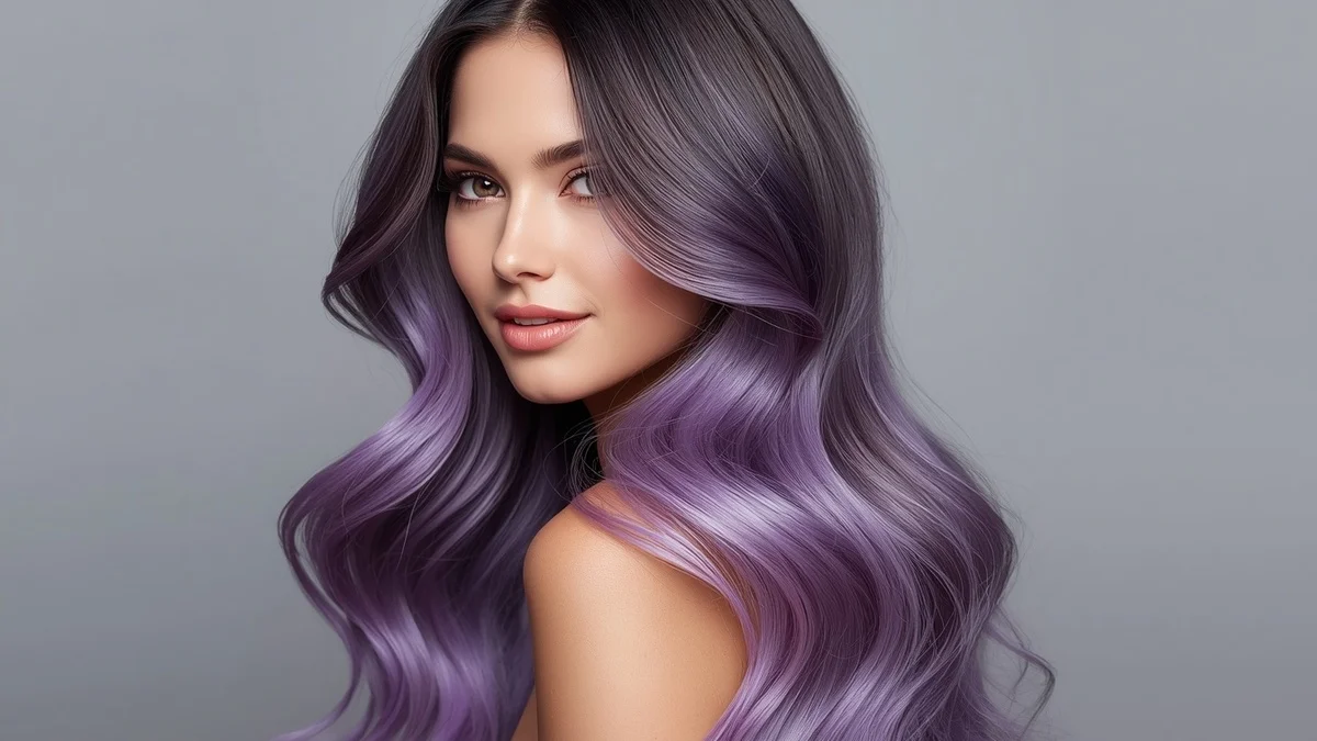 Stunning Purple Ombre Hair Colors ()
