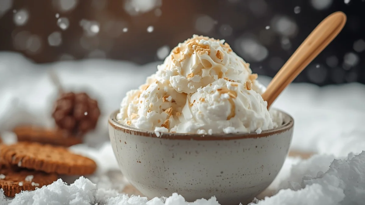 snow cream recipe