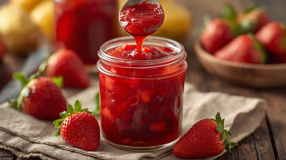 strawberry jam recipe