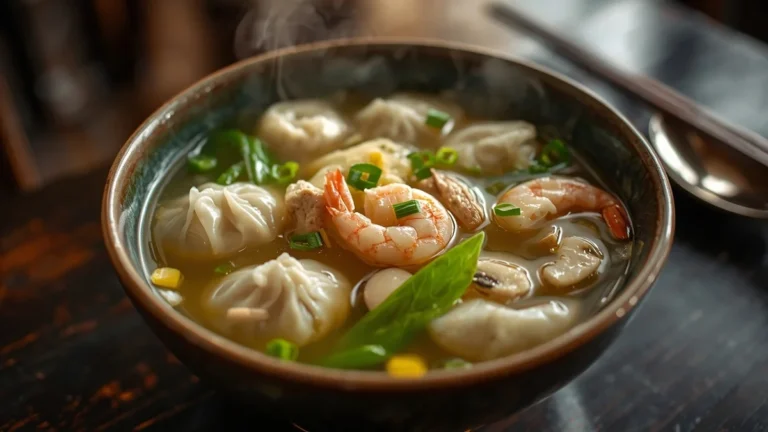 wonton soup recipe