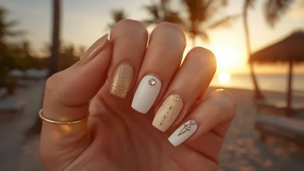 Bright & Soft Spring Nails