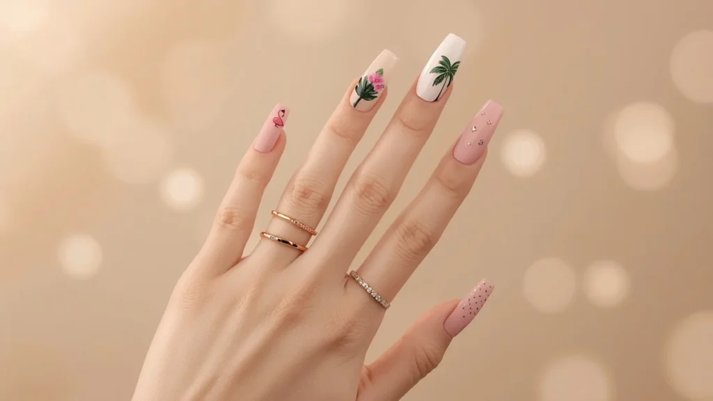 Bright & Trendy Summer Nails
