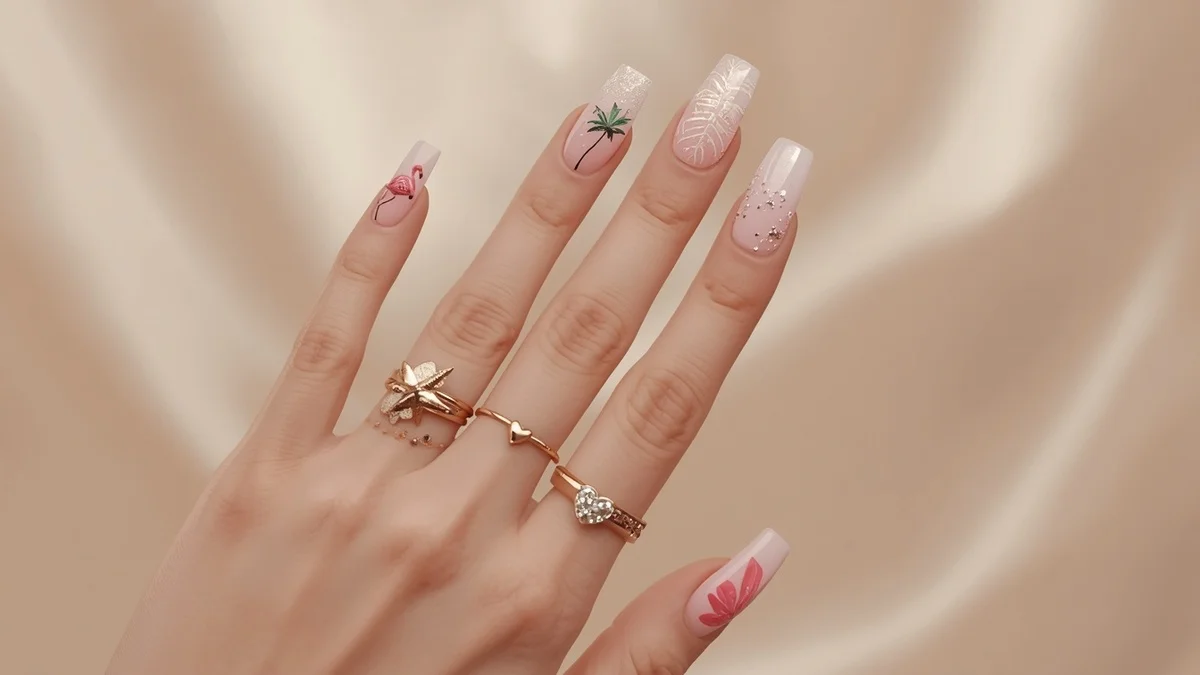Bright & Trendy Summer Nails