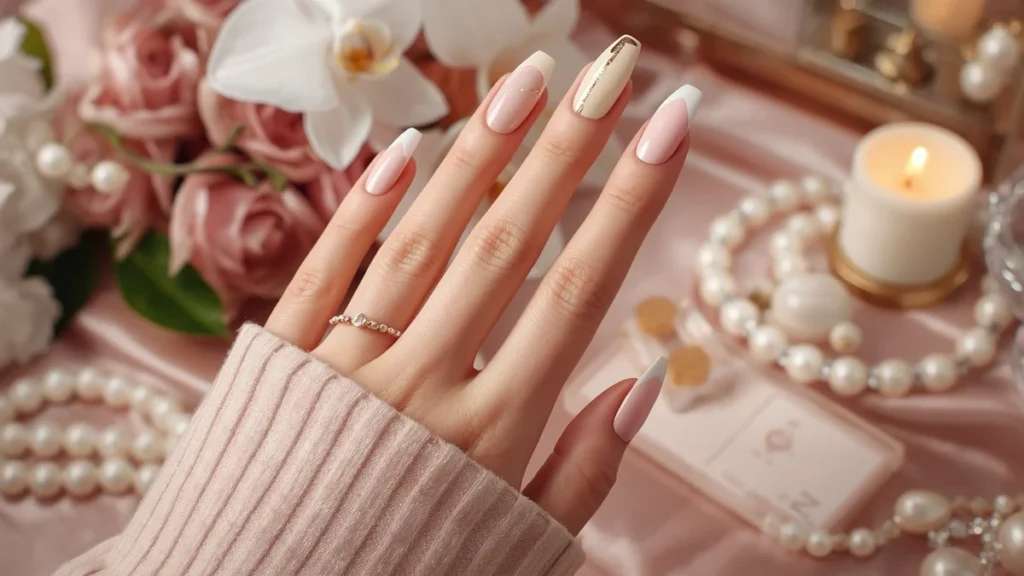 Classy Almond Nails