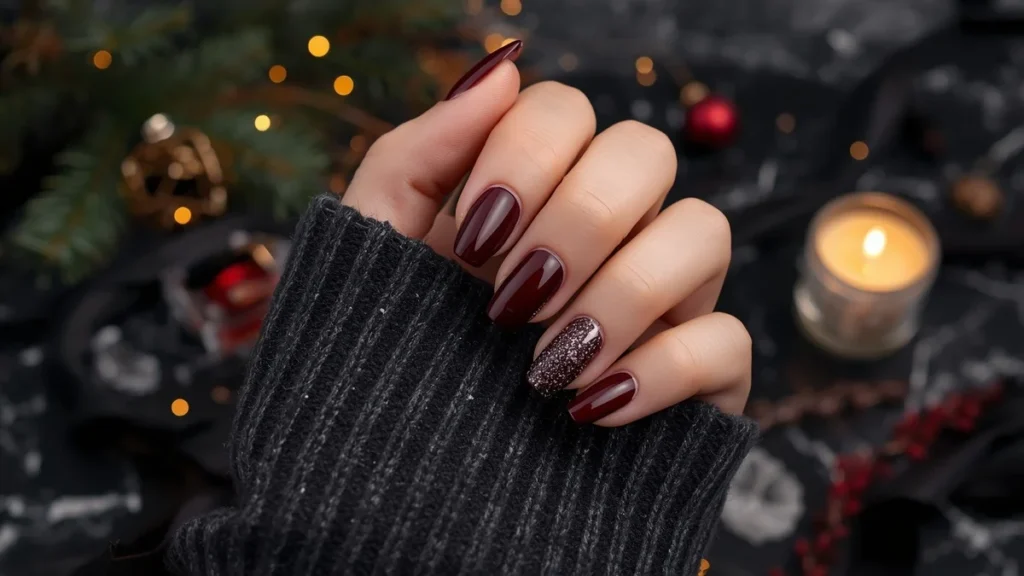 Dark Winter Nails