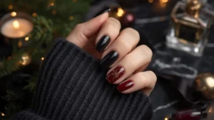 Dark Winter Nails