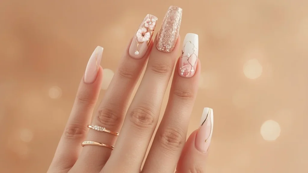 Glam Acrylic Nails