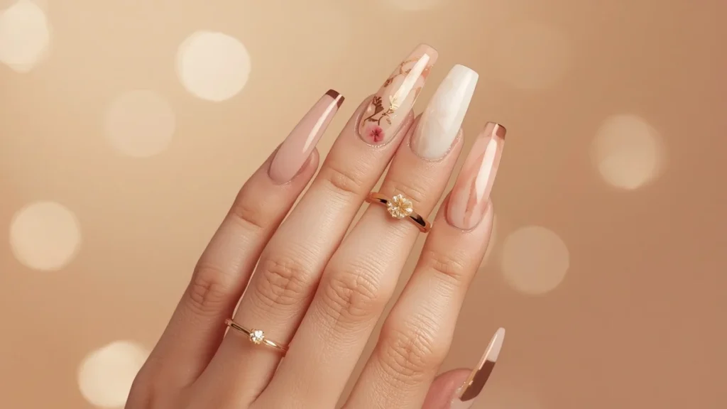 Glam Acrylic Nails