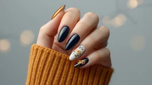 Glam Autumn Nails