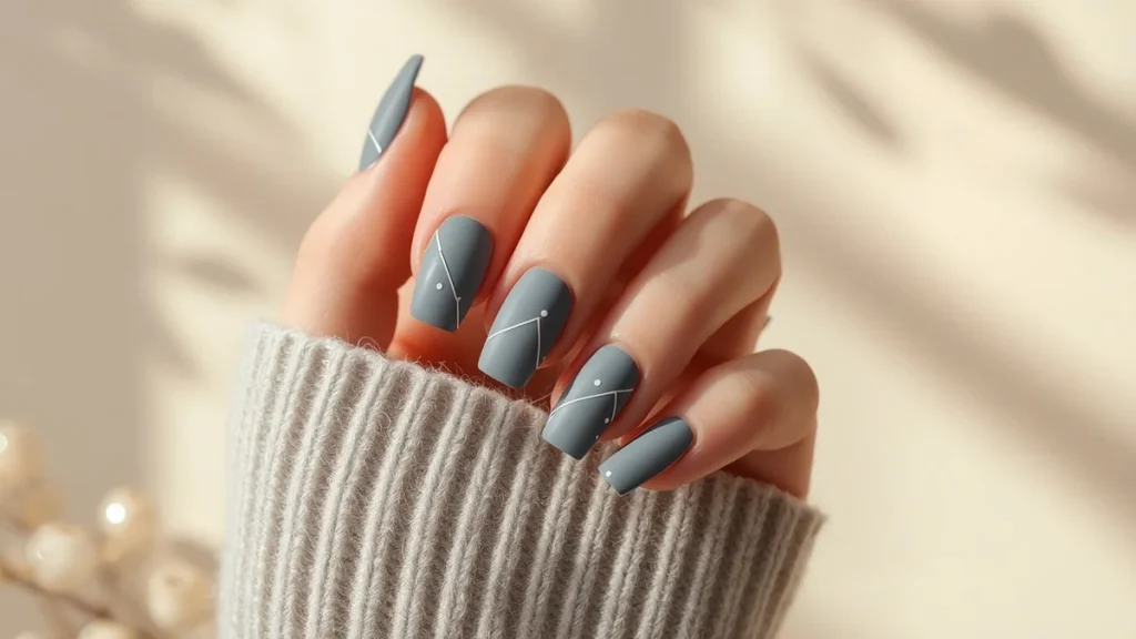 Glam Winter Nails