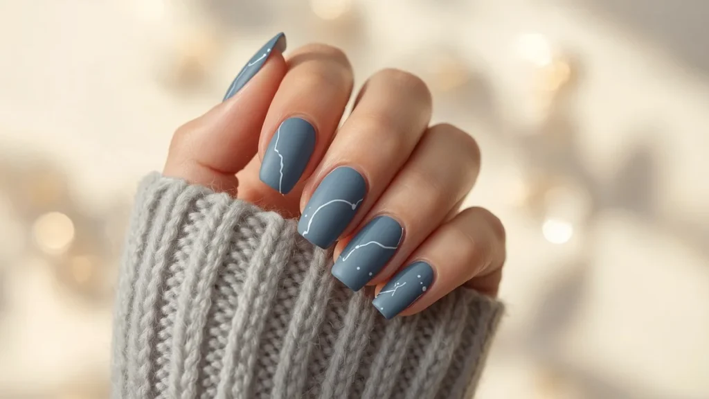 Glam Winter Nails