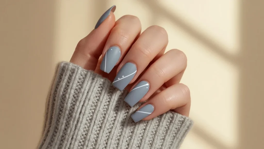 Glam Winter Nails