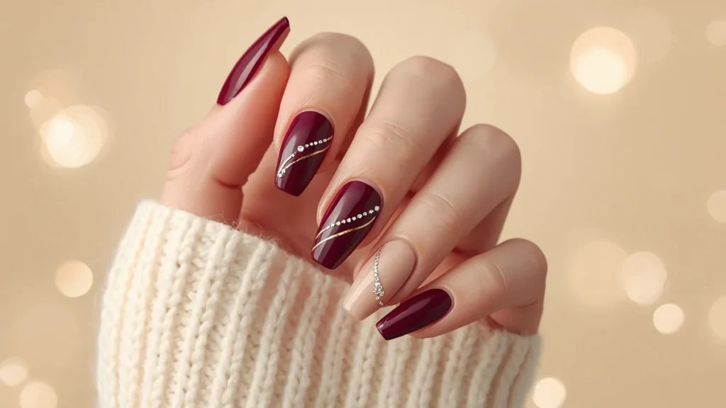 Heart-Themed Valentine’s Nails