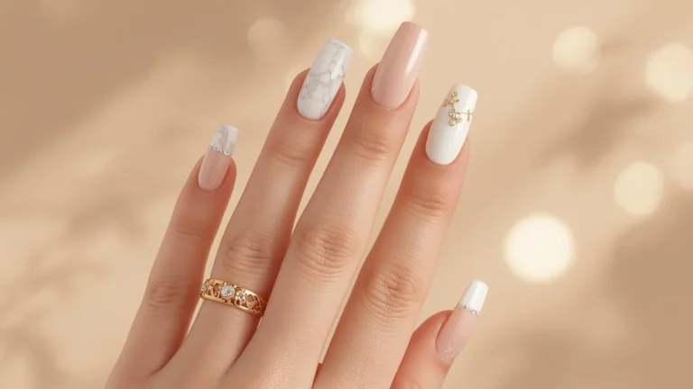 Long Acrylic Nails