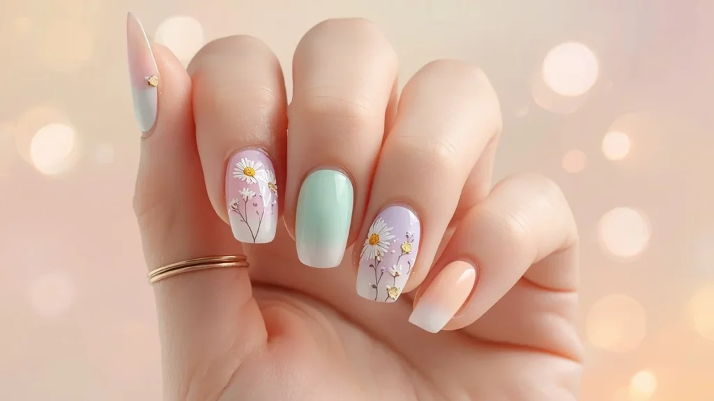 Pastel Spring Nails
