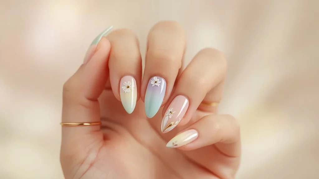 Pastel Spring Nails